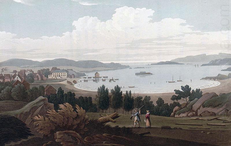 Ferry at Helgeraae, John William Edy